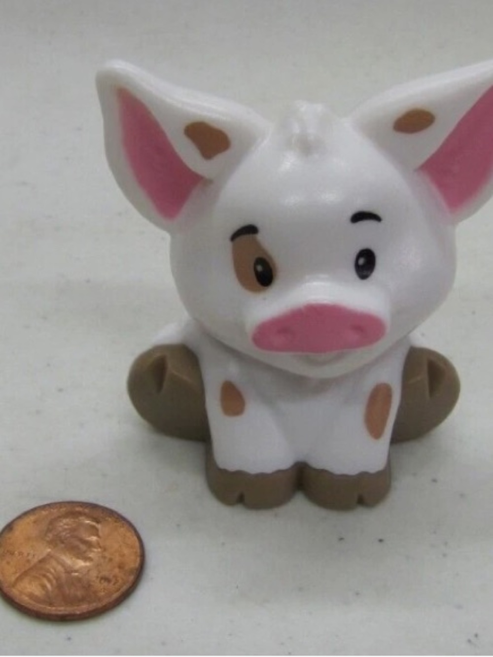 Cute White & Pink Pig Small Pet Toy - Pet Accessory